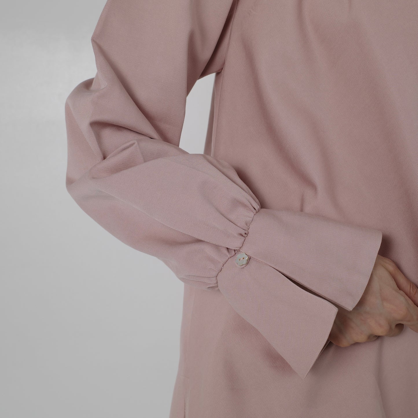 Blush Cowl Shirt