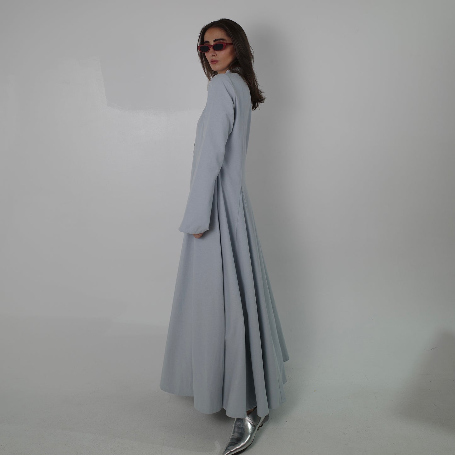 Sky Paneled Dress
