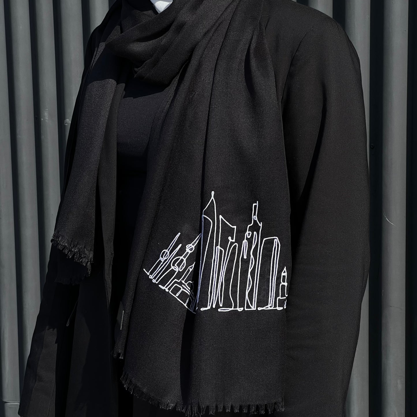 National day scarf