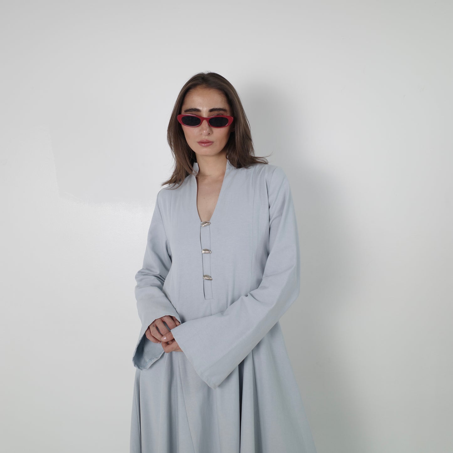 Sky Paneled Dress