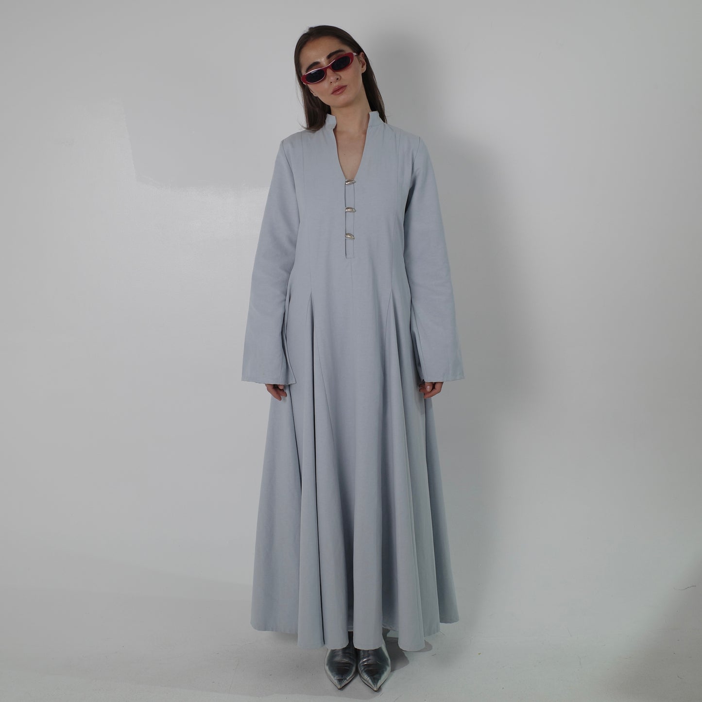 Sky Paneled Dress